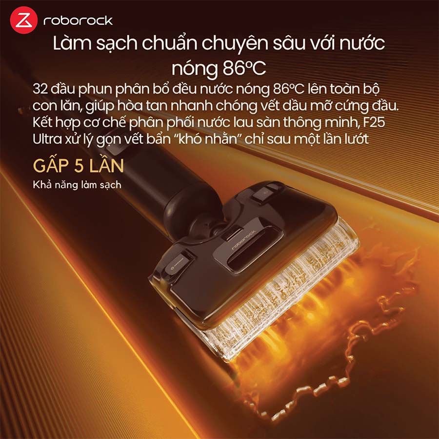 Máy hút bụi lau nhà cầm tay Roborock F25 Ultra QH246501 3